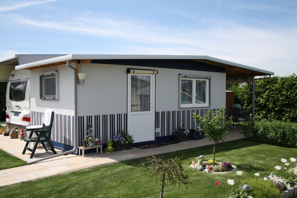 Dauerstandzelt Giebel